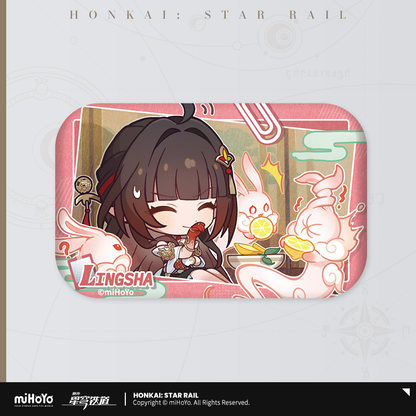 【Pre-Order】Honkai: Star Rail - Pom-Pom Photo Album Series Tinplate Badge