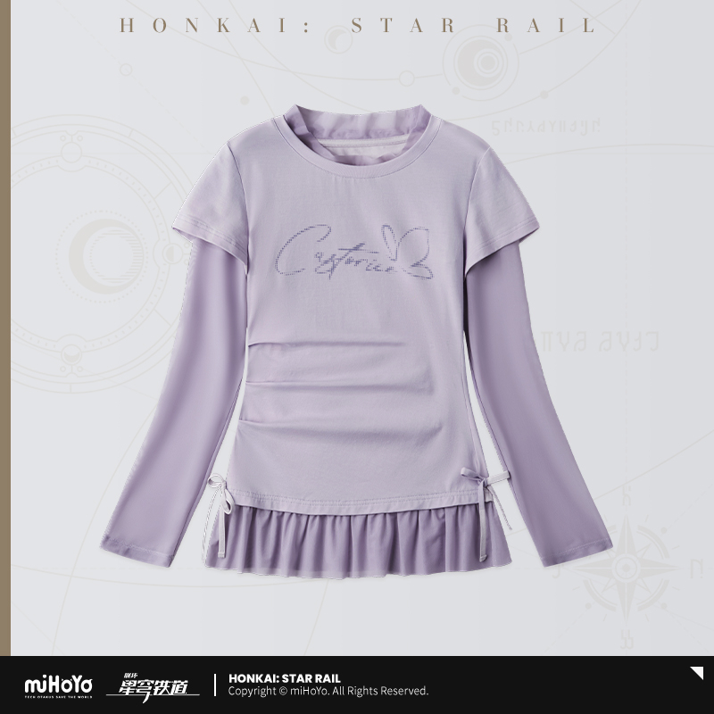 【Pre-Order】Honkai: Star Rail - Castorice Theme Impression Series Layered Look T-Shirt