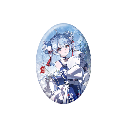 【Pre-Order】Wuthering Waves - Porcelain Radiance Series Tin Badge