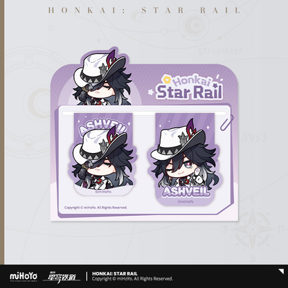【Pre-Order】Honkai: Star Rail - Pom-Pom Gallery Soft Magnet Bookmark Set