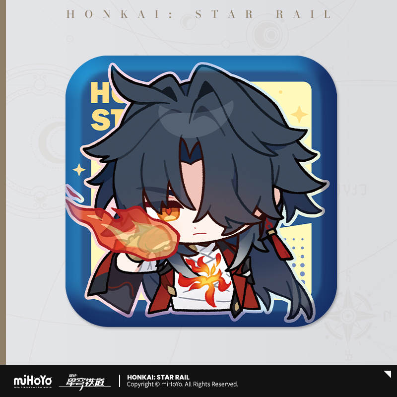 【Pre-Order】Honkai: Star Rail - Pom-Pom Gallery Square Badge