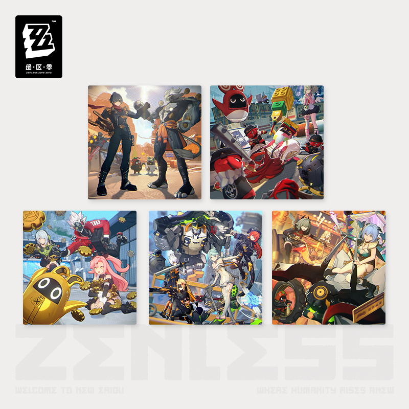 【Pre-Order】Zenless Zone Zero - New Eridu Series Image Collectible Transparent Card Set Vol.4
