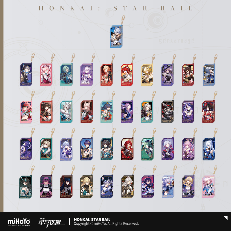 Honkai: Star Rail - All-Stars Invite Series Quicksand Acrylic Keychain