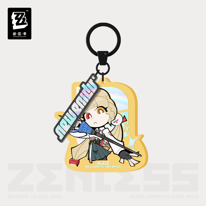 【Pre-order】Zenless Zone Zero - New Eridu Series Chibi Keychain: Spook Shack