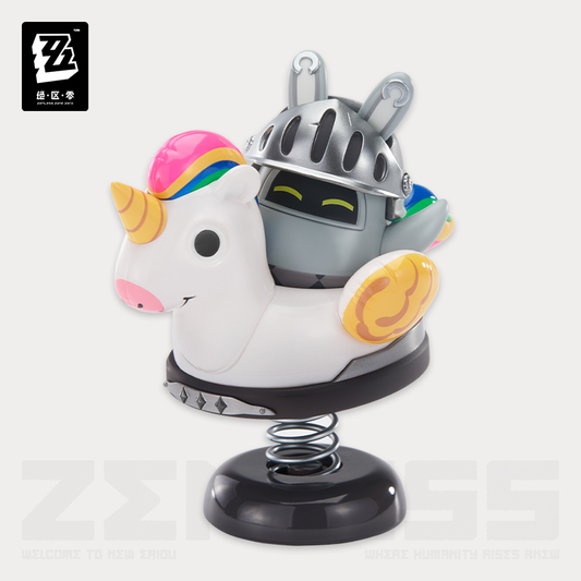 Zenless Zone Zero - APEX Collab Happy Shake Series – Mini Bangboo Bobblehead “Knightboo”