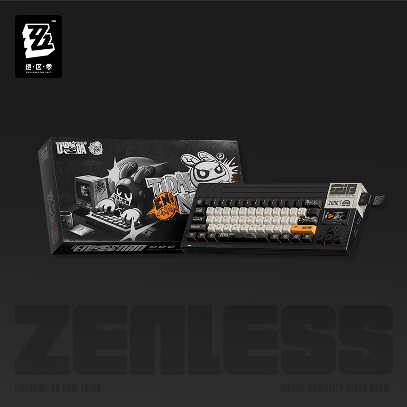 【Pre-Order】Zenless Zone Zero - 3Z STUDIO Tidal Noise Custom Tri-Mode Mechanical Keyboard