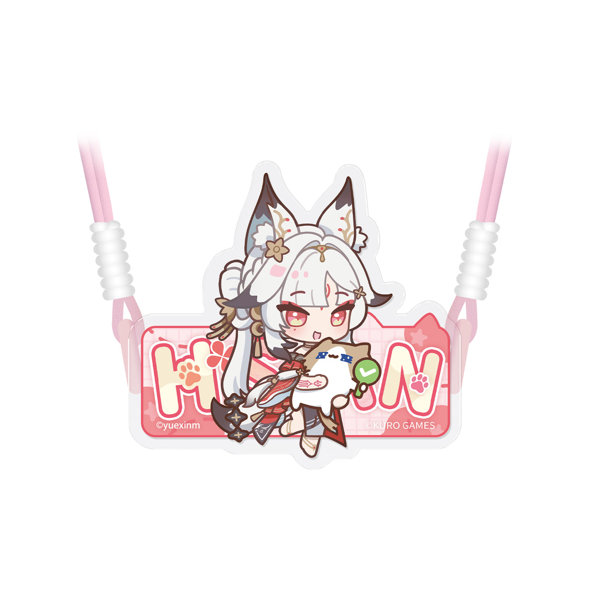 【Pre-Order】Wuthering Waves × YUE XIN MEOW - Daily Resonance Themed Acrylic Phone Grip