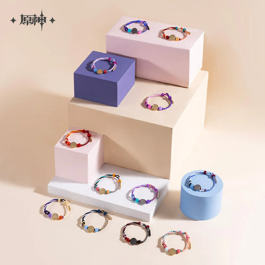 【Pre-order】Genshin Impact - Character Impression Series Bead Woven Rope Bracelet