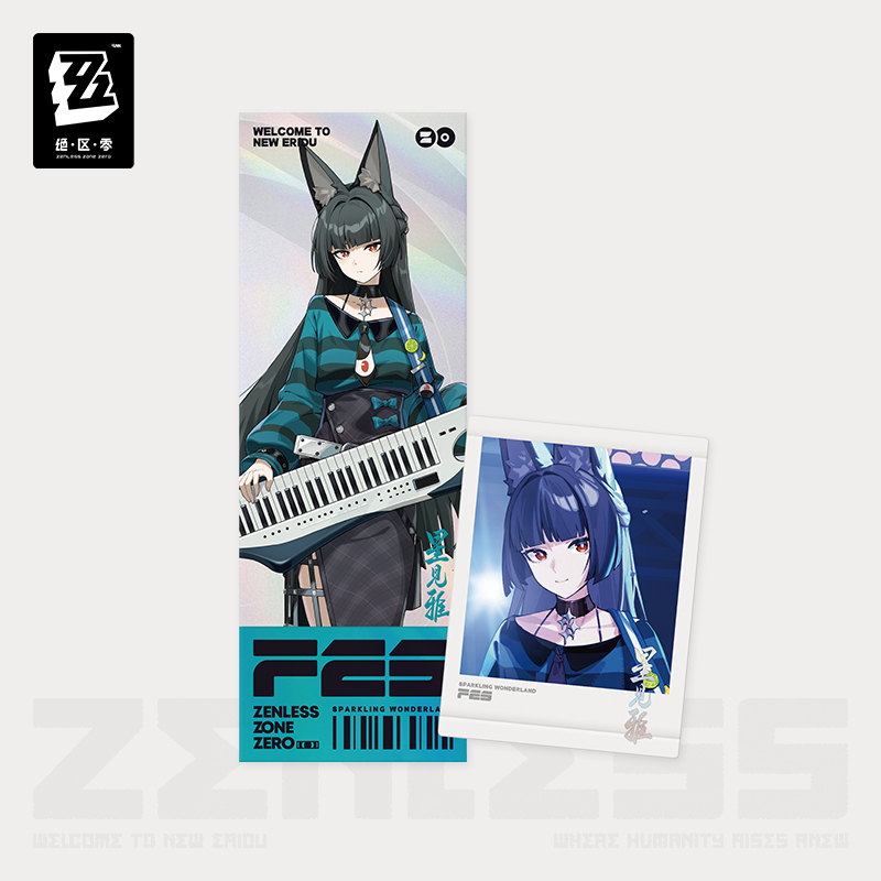 【Pre-Order】Zenless Zone Zero - Wonderland Sparkling Series Laser Commemorative Ticket Set