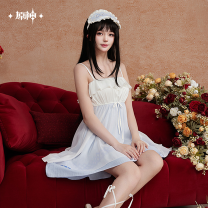 【Pre-Order】Genshin Impact - Teatime Reverie Series Columbina Nightgown Set（Sleep Mask Included）