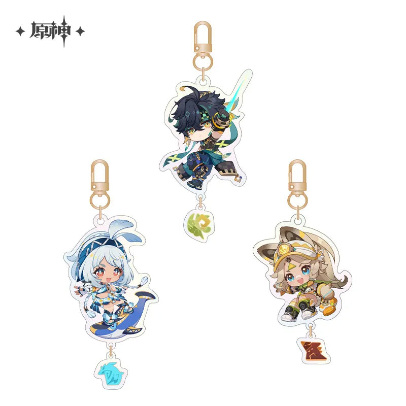 Genshin Impact - Blaze to Natlan Series Chibi Character Merchandise