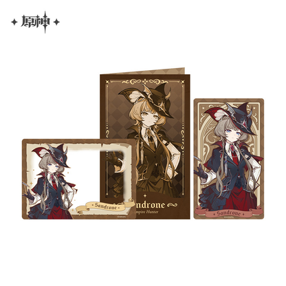 【Pre-Order】Genshin Impact - 「Tabletop Troupe」Series Badge / Standee / Collection Cards Set