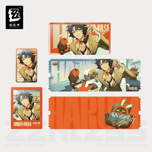 Zenless Zone Zero -Signal Search Images Asaba Harumasa Merch Set