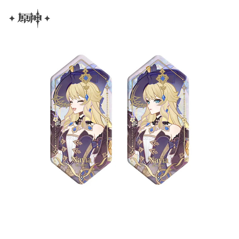 Genshin Impact - Fragrant Fantasy Series Shaped Badge Set