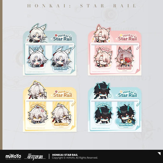 Honkai: Star Rail - Pom-Pom Gallery Soft Magnet Bookmark Set