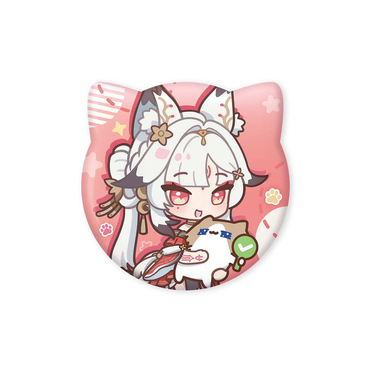 【Pre-Order】Wuthering Waves × YUE XIN MEOW - Daily Resonance Themed Tin Badge