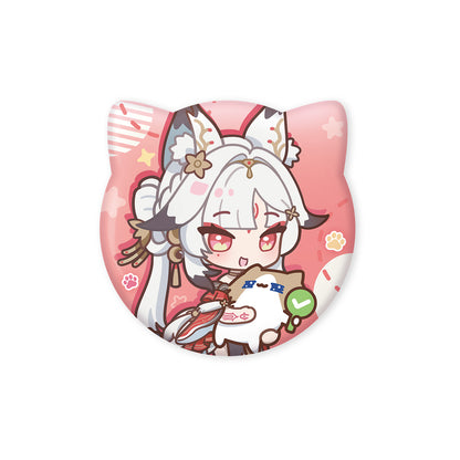 【Pre-Order】Wuthering Waves × YUE XIN MEOW - Daily Resonance Themed Tin Badge