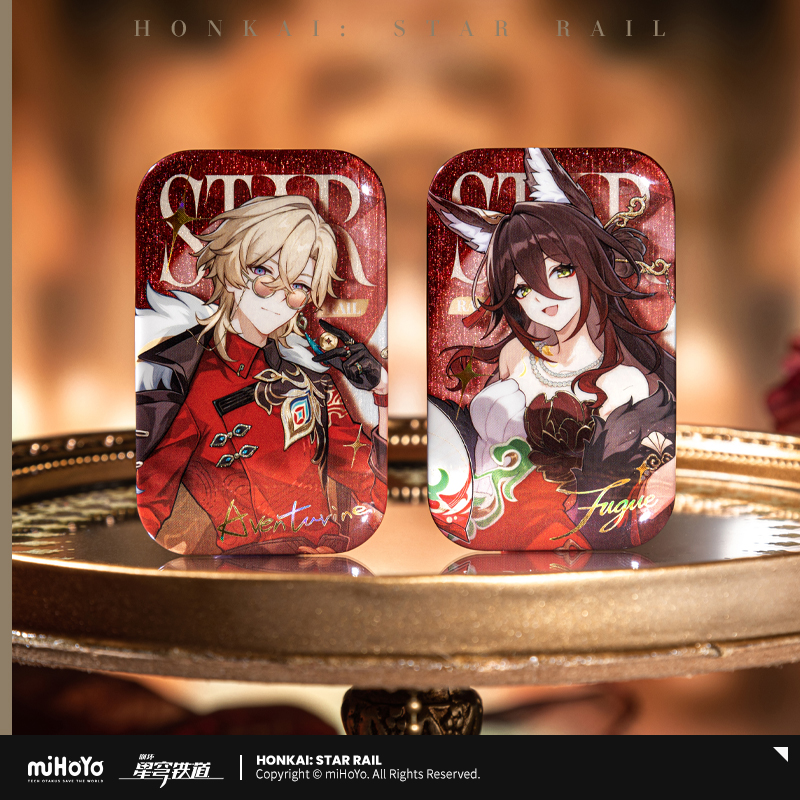 【Pre-Order】Honkai: Star Rail - Express Travel Series Square Badge