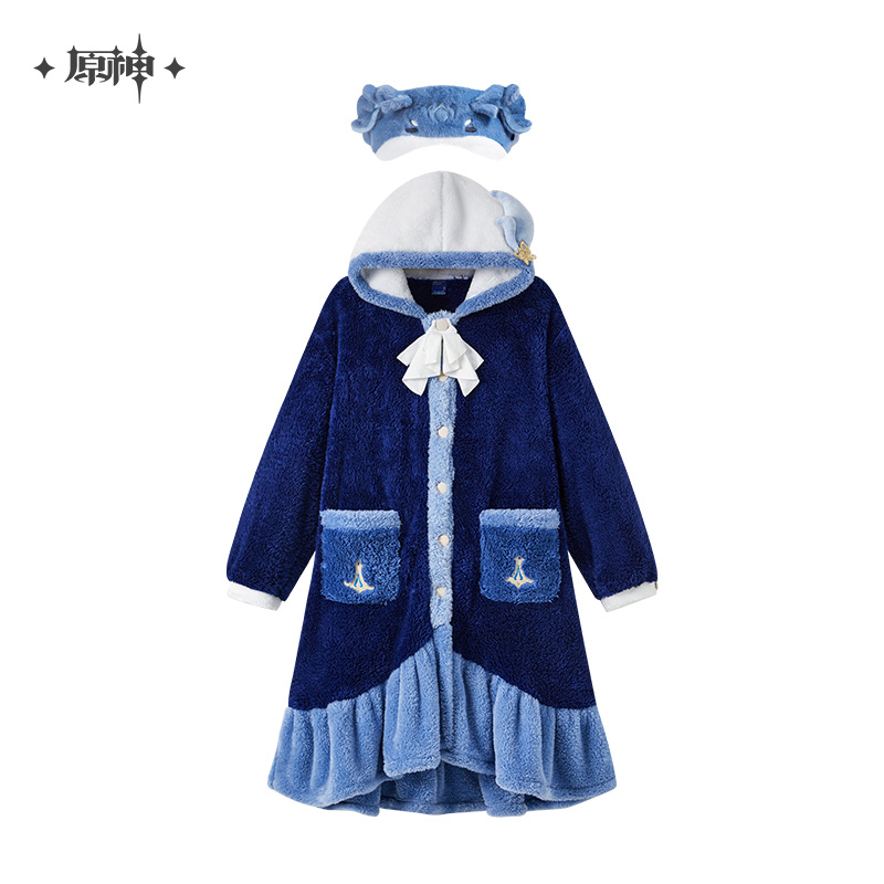 【Pre-Order】Genshin Impact - Neuvillette Impression Home Loungewear Robe Set (with Eye Mask)