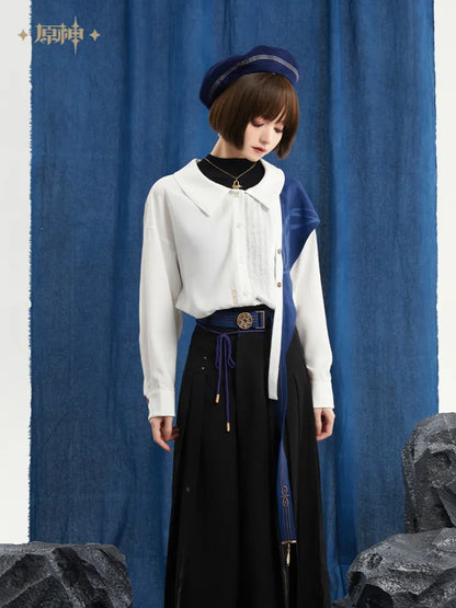 【Pre-Order】Genshin Impact - Wanderer Impression Shirt & Knit Tank Top Set
