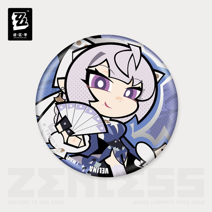 【Pre-Order】Zenless Zone Zero - New Eridu Series Chibi Badge: External Strategy Department