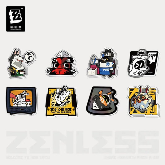 【Pre-Order】Zenless Zone Zero - Equalizing Series Acrylic Fridge Magnet Set