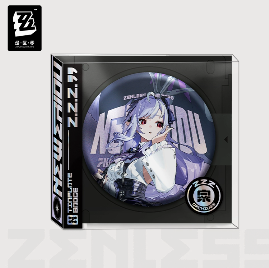 【Pre-Order】Zenless Zone Zero - Standee Tinplate Badge: Mockingbird