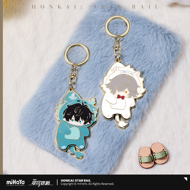 【Pre-order】Honkai: Star Rail - Boys' Dormitory Series Chibi Metal Keychain