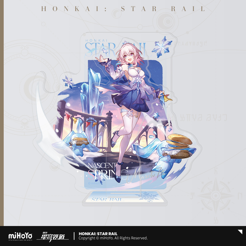 【Pre-order】Honkai: Star Rail - March 7th Nascent Spring Series Badge/Standee/Keychain/Laser Ticket/Character Card