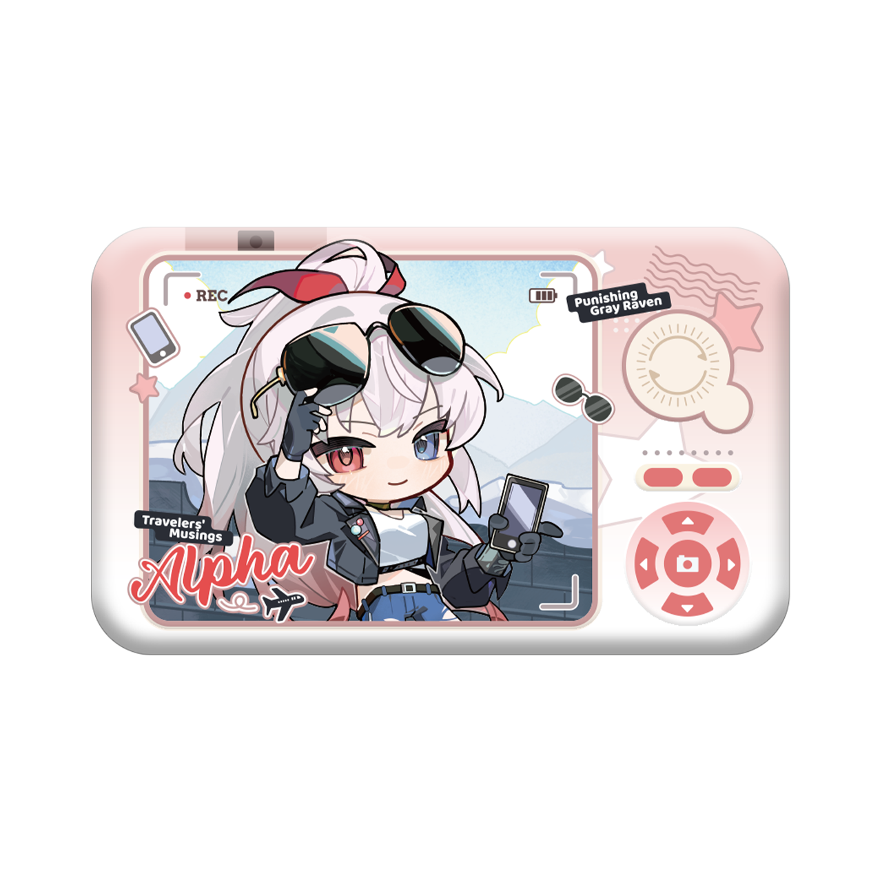 【Pre-Order】Punishing: Gray Raven Travelers' Musings Chibi Tinplate Badge