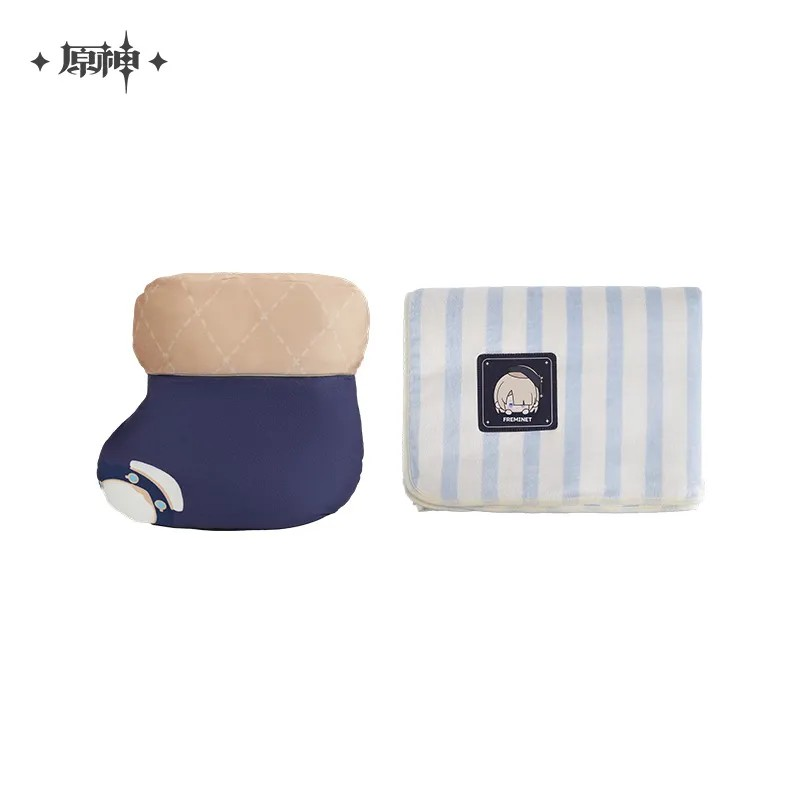 【Pre-Order】Genshin Impact - House of the Hearth Winter Series Throw Pillow and Blanket Set