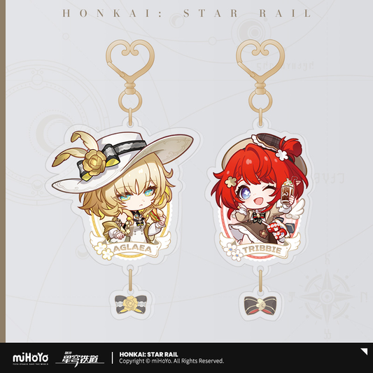 【Pre-Order】Honkai: Star Rail - Express Travel Series Chibi Acrylic Keychian