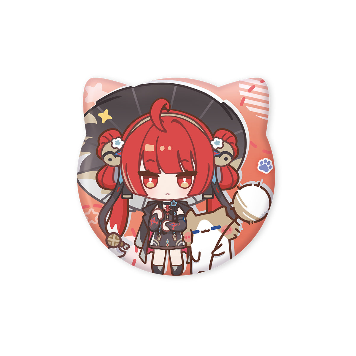 【Pre-Order】Wuthering Waves × YUE XIN MEOW - Daily Resonance Themed Tin Badge