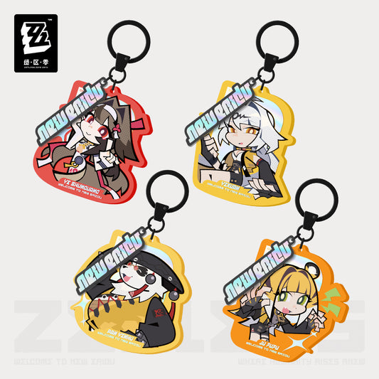 Zenless Zone Zero - New Eridu Series Chibi Keychain: Yunkui Summit