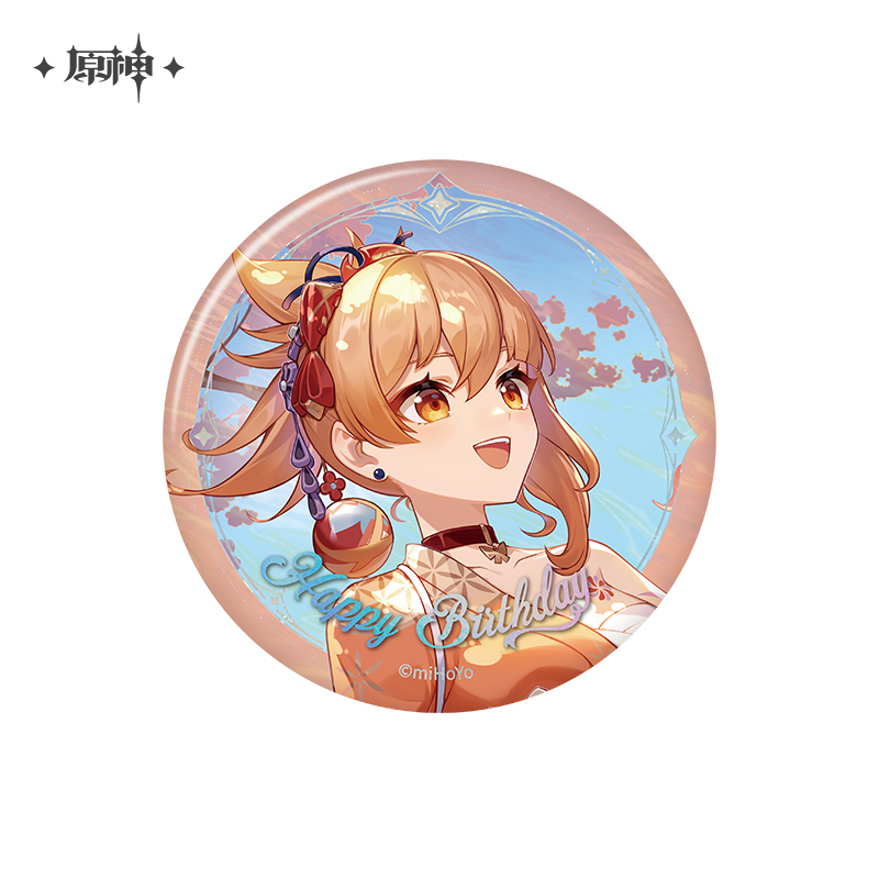 【Pre-Order】Genshin Impact - Day of Destiny Birthday Series Badge 2025