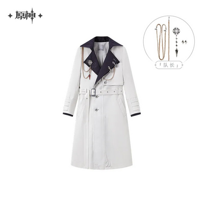 【Pre-Order】Genshin Impact - Frost And Flame Series Harbinger Long Coat (with Brooch)