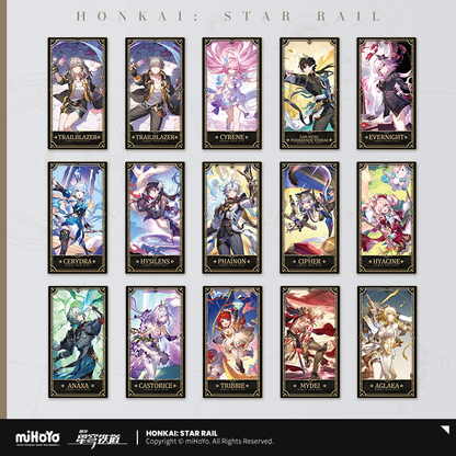 【Pre-Order】Honkai: Star Rail - 2nd Anniversary Collection Card Blind Box Group B( Randomly 1 piece)