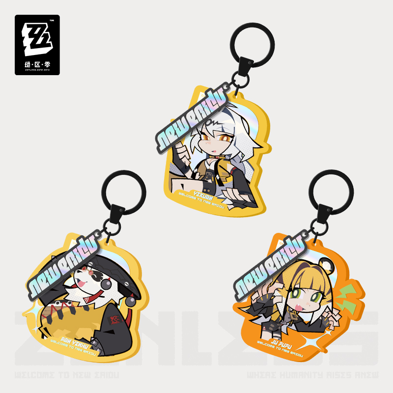 【Pre-order】Zenless Zone Zero - New Eridu Series Chibi Keychain: Yunkui Summit