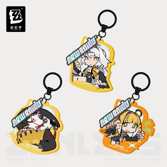 【Pre-order】Zenless Zone Zero - New Eridu Series Chibi Keychain: Yunkui Summit