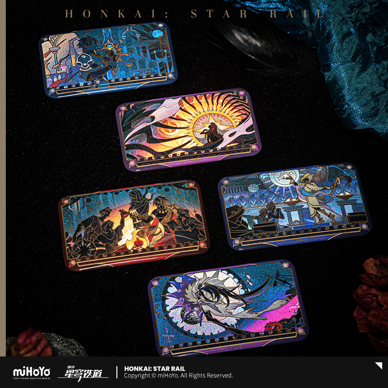 Honkai: Star Rail - Manuscript of Era Nova Series Tinplate Badge