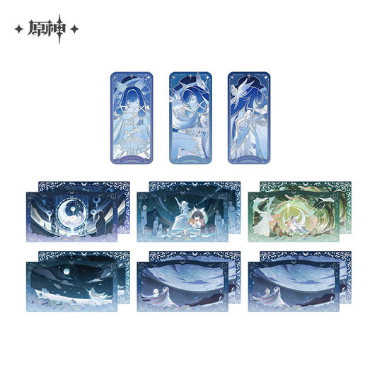 【Pre-Order】Genshin Impact - Selenic Chronicles Series Badge & Commemorative Card