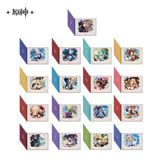 【Pre-Order】Genshin Impact - Day of Destiny Birthday Series Flip-Style Framed Shikishi 2025 Ver.3