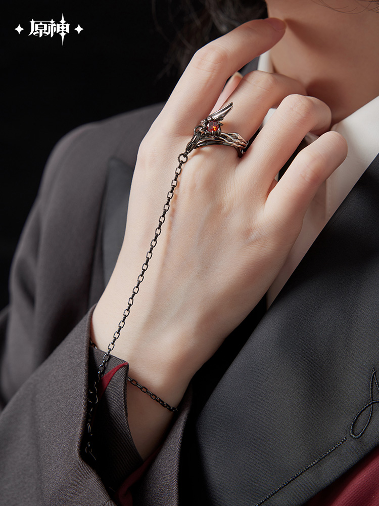 【Pre-Order】Genshin Impact - Arlecchino Impression Necklace & Ring Set