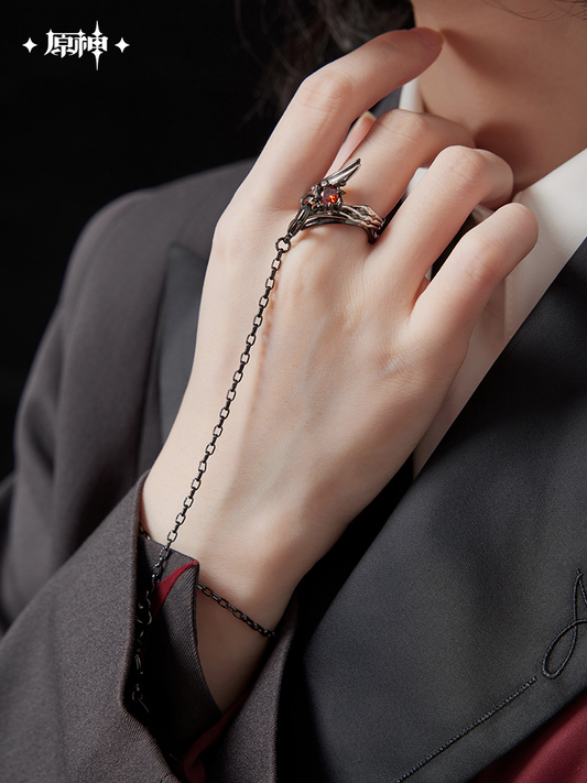 【Pre-Order】Genshin Impact - Arlecchino Impression Necklace & Ring Set