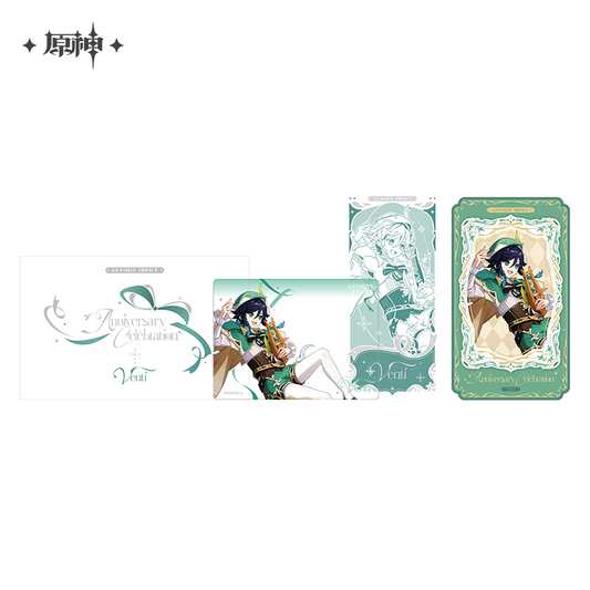 【Pre-Order】Genshin Impact - 6th Anniversary Celebration Series Commemorative Ticket Card Set