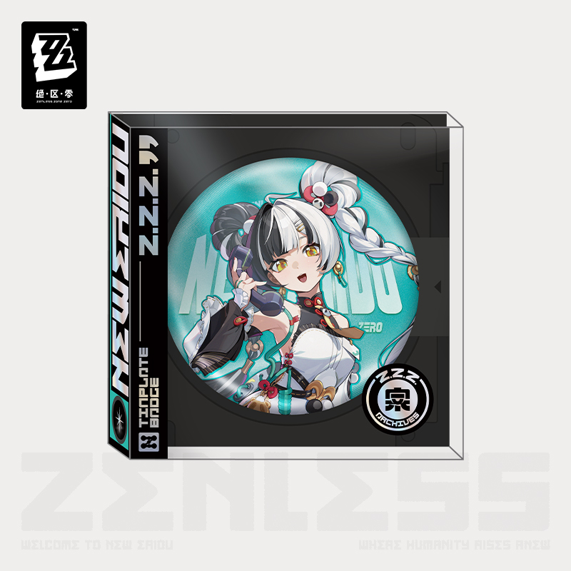 【Pre-Order】Zenless Zone Zero - Standing Design Series Tinplate Badge: Krampus Compliance Authority