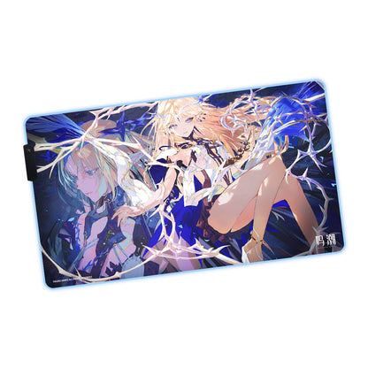 【Pre-Order】Wuthering Waves - Against the Tides Themed RGB Glowing Mouse Pad