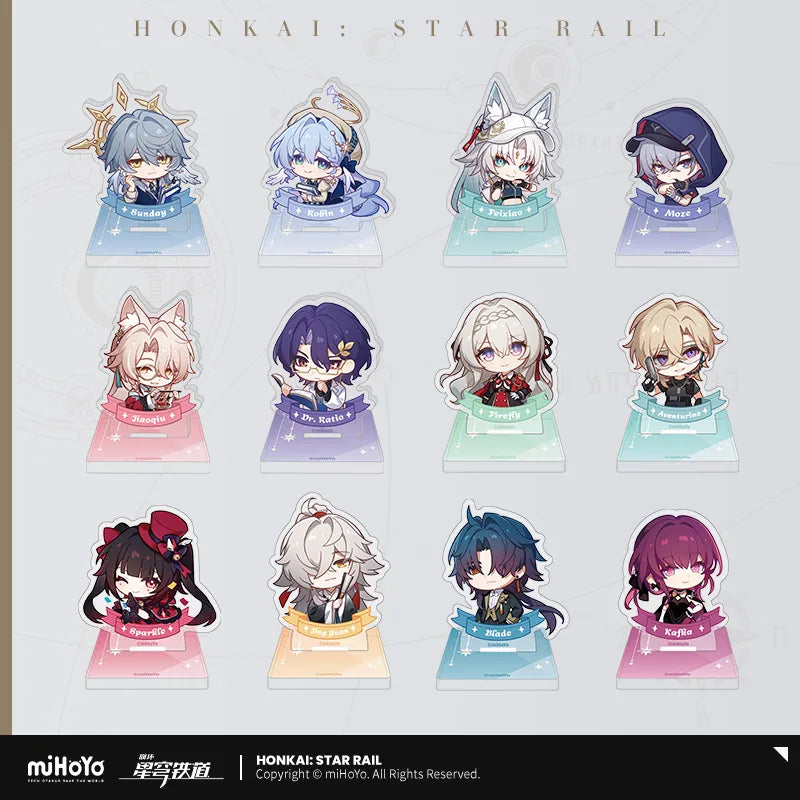 【Pre-Order】Honkai: Star Rail - Nameless Honor Series Acrylic Stamp Standee